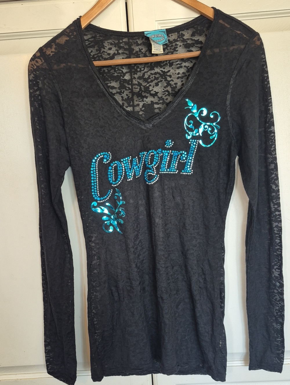 Cowgirl Hardware Women's Top Y2K Western Style
